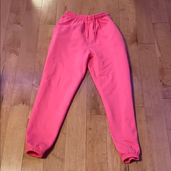 PRETTYLITTLETHING- Candy Pink Casual Joggers - Picture 2 of 3